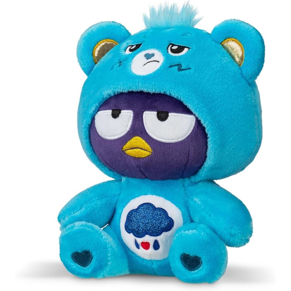 Badtz-Maru Dressed As Grumpy Bear 8" Fun-Size Plush Blue Soft Huggable Bestie - Picture 4 of 6